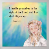 ヤコブ4:10 ポスター (正面)