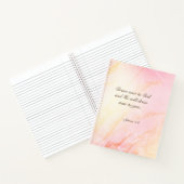 ヤコブ4:8神の聖書の聖句に近づく ノートブック (内部)