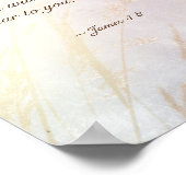 ヤコブ4:8神の聖書の聖句に近づく ポスター (角)