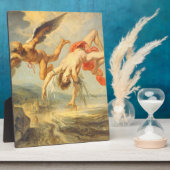 ヤコブ・ピーター・ゴウィーによるイカロスの秋 フォトプラーク (側面)