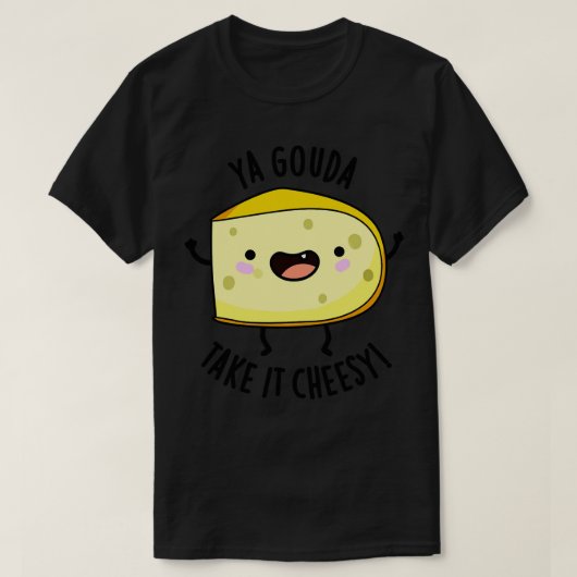 ヤゴーダテイクイテイおもしろいズプン1 Tシャツ (デザイン正面)