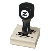 ヤシのエクスリブリス ゴム印 (スタンプ)