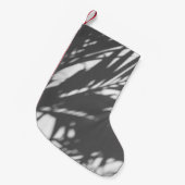 ヤシのシルエット スモールクリスマスストッキング (正面 (吊り時))