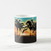 ヤシの平静 コーヒーマグカップ (中央)