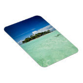 ヤシの木が垂直の磁石を持つ太平洋島 マグネット (右側)