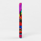 ヤシの木とサンセットグロー絵を描ズ Case-Mate iPhoneケース (裏面/右)