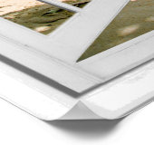 ヤシの木と海表示ウィフェイクンドウ ポスター (角)