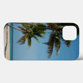ヤシの木と白い砂浜 Case-Mate iPhoneケース (裏面 (横))