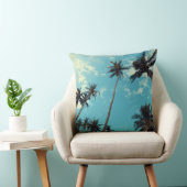 ヤシの木と空 クッション (椅子)