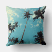 ヤシの木と空 クッション (裏面)