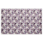 ヤシの木と鳥の熱帯パターン。 ファブリック (ヤード)