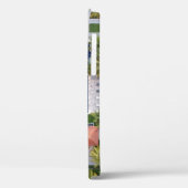 ヤシの木に囲まれたプールの空中展望 Case-Mate iPhoneケース (裏面 / 左)