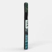 ヤシの木のある裏庭のビュー Case-Mate iPhoneケース (裏面/右)