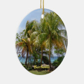ヤシの木のオーナメント セラミックオーナメント (右)