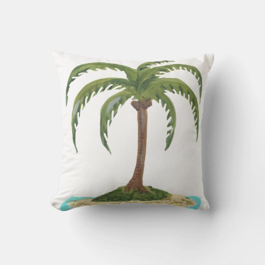 ヤシの木のクッション クッション (正面)