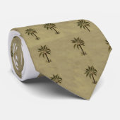 ヤシの木のタイ ネクタイ (ロール)