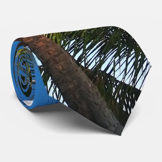 ヤシの木のタイ ネクタイ (ロール)