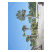 ヤシの木のテーブルクロス テーブルクロス (正面)