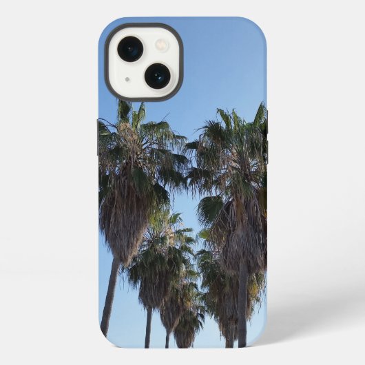 ヤシの木のハート iPhoneケース (裏面)
