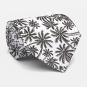 ヤシの木のパターン ネクタイ (ロール)