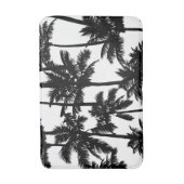 ヤシの木のパターン バスマット (正面縦)