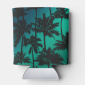 ヤシの木のパターン 缶クーラー (裏面)