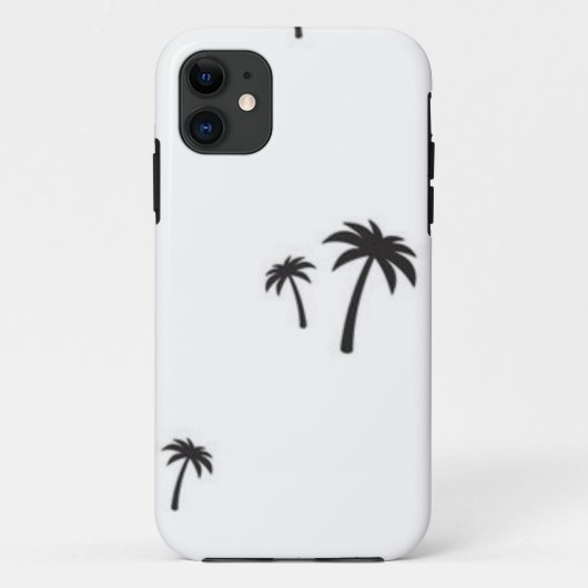 ヤシの木のパターン Case-Mate iPhoneケース (裏面)