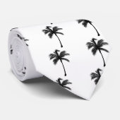 ヤシの木のビーチの生命タイ ネクタイ (ロール)
