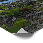 ヤシの木のポスター ポスター (角)