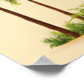 ヤシの木のポスター ポスター (角)