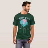 ヤシの木の下で Tシャツ (正面フル)