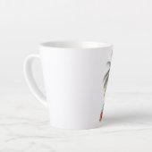 ヤシの木の下の贈り物 カフェラテマグ (左アングル)