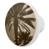 ヤシの木の中立キャビネットのノブ セラミックノブ (右)