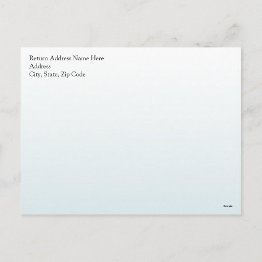 ヤシの木の休日ライトビーチのクリスマス シーズンポストカード (裏面)