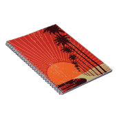 ヤシの木の列 ノートブック (右側)