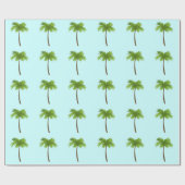 ヤシの木の包装紙 ラッピングペーパー (フラット)