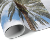 ヤシの木の包装紙 ラッピングペーパー (ロールコーナー)