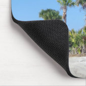 ヤシの木の口 マウスパッド (コーナー)