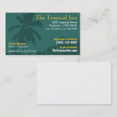 ヤシの木の名刺 名刺 (正面/裏面)