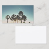 ヤシの木の名刺 名刺 (正面/裏面)