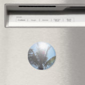 ヤシの木の夏の日 マグネット (インサイチュ (食洗機))