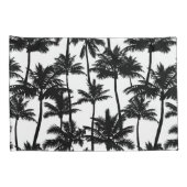 ヤシの木の影のパターン 枕カバー (裏面-右)