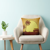 ヤシの木の旅 クッション (椅子)
