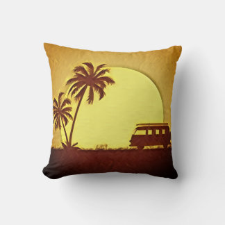 ヤシの木の旅 クッション