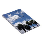 ヤシの木の来客名簿 ノートブック (右側)