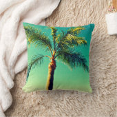 ヤシの木の枕 クッション (ブランケット)