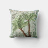 ヤシの木の枕 クッション (正面)