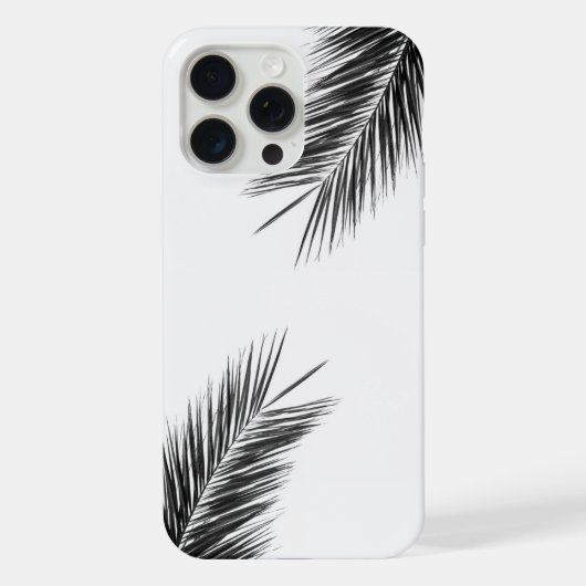 ヤシの木の枝 iPhoneケース (裏面)
