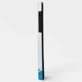 ヤシの木の海が青（すべての電話） Case-Mate iPhoneケース (裏面/左)