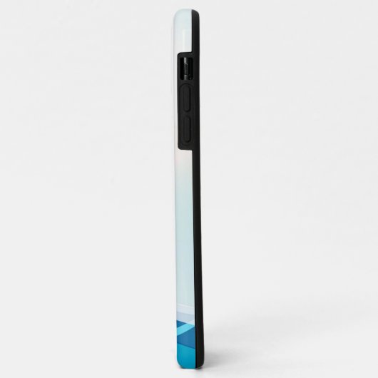 ヤシの木の海が青（すべての電話） Case-Mate iPhoneケース (裏面/左)